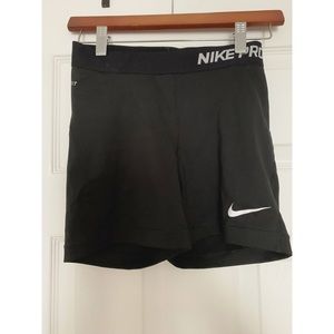 Black Nike Pro Workout Shorts